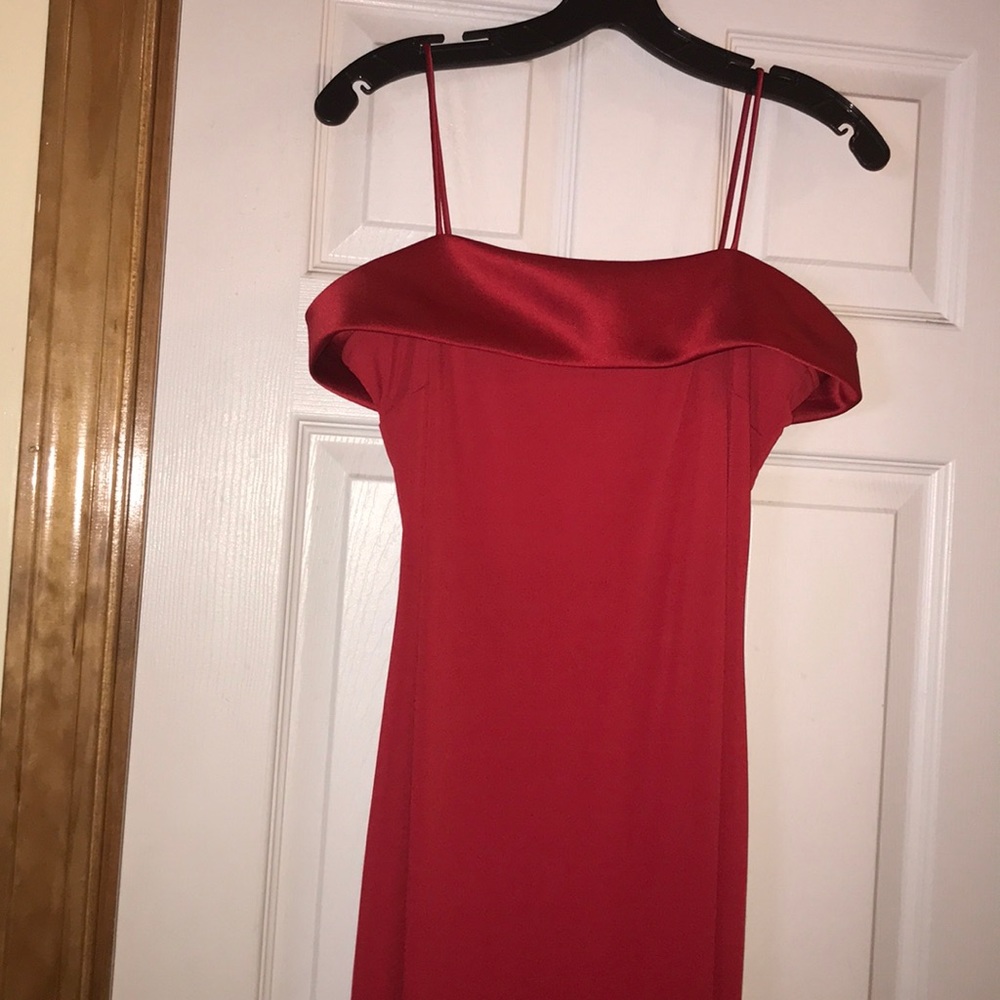 Red prom dress